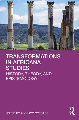 Transformations in Africana Studies: History, Theory, and Epistemology (PDF/EPUB Version)