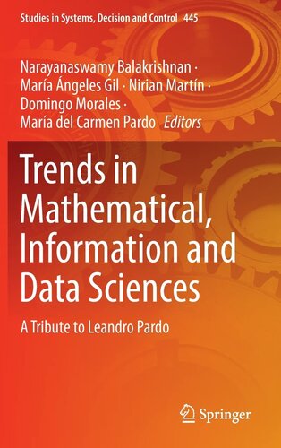 Trends in Mathematical, Information and Data Sciences: A Tribute to Leandro Pardo (PDF/EPUB Version)