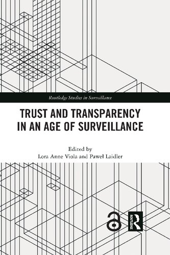 Trust And Transparency In An Age Of Surveillance (PDF/EPUB Version)