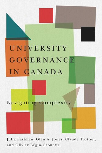 University Governance in Canada: Navigating Complexity (PDF/EPUB Version)