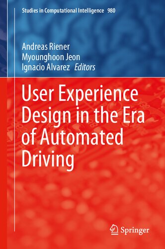 User Experience Design in the Era of Automated Driving (PDF/EPUB Version)