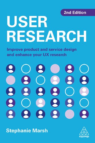 User research : improve product and service design and enhance your UX research (PDF/EPUB Version)