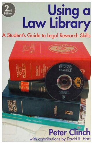 Using A Law Library: A Student's Guide to Legal Research Skills (PDF/EPUB Version)