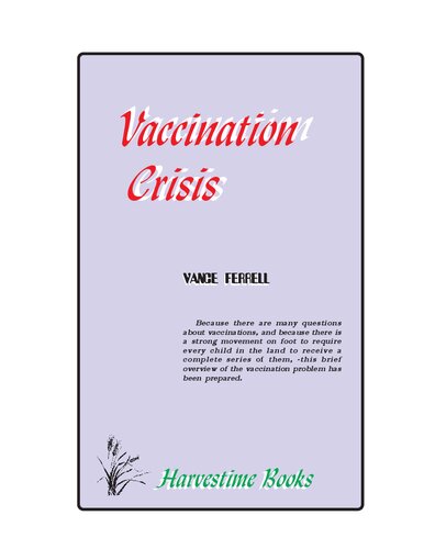 Vaccination Crisis by Vance Ferrell (PDF/EPUB Version)