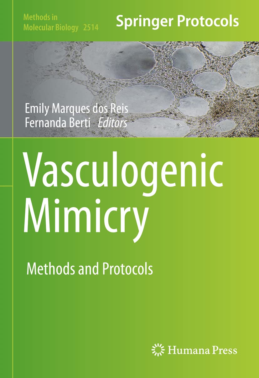 Vasculogenic Mimicry: Methods and Protocols (PDF/EPUB Version)