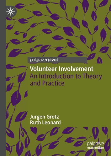 Volunteer Involvement: An Introduction to Theory and Practice (PDF/EPUB Version)