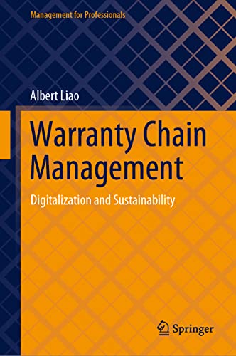 Warranty Chain Management: Digitalization and Sustainability (PDF/EPUB Version)