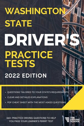 Washington State Driver's Practice Tests (PDF/EPUB Version)