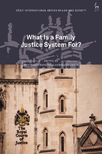 What is a Family Justice System For? (PDF/EPUB Version)