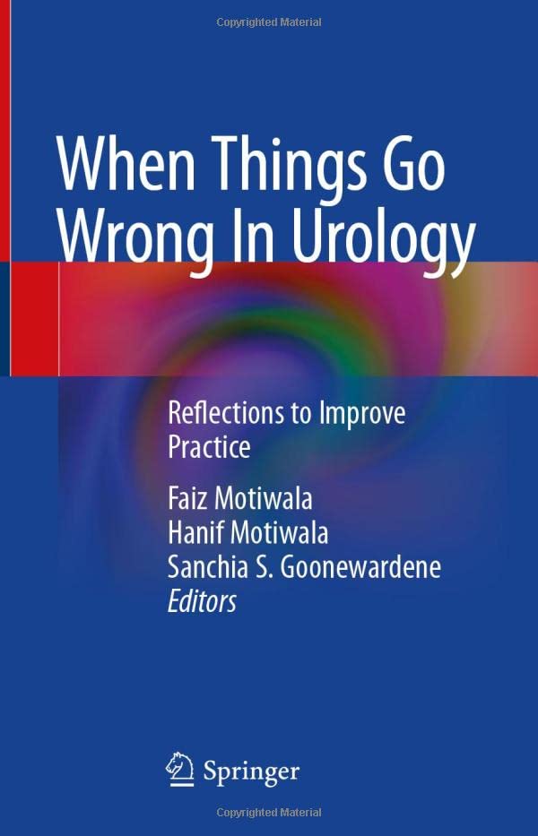 When Things Go Wrong In Urology: Reflections to Improve Practice (PDF/EPUB Version)
