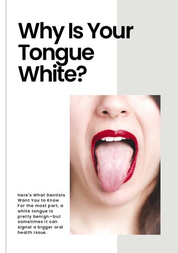 Why Is Your Tongue White eBook (PDF/EPUB Version)