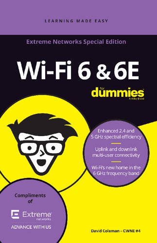 Wi-Fi 6 & 6E for dummies (PDF/EPUB Version)
