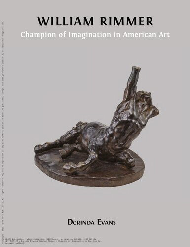 William Rimmer: Champion of Imagination in American Art (PDF/EPUB Version)