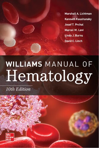 Williams Manual of Hematology, 10th Edition (PDF/EPUB Version)