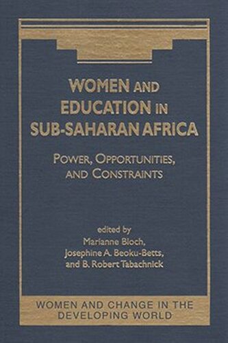 Women and Education in Sub-Saharan Africa: Power, Opportunities, and Constraints (PDF/EPUB Version)