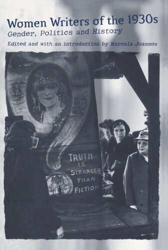 Women Writers of the 1930s: Gender, Politics and History (PDF/EPUB Version)