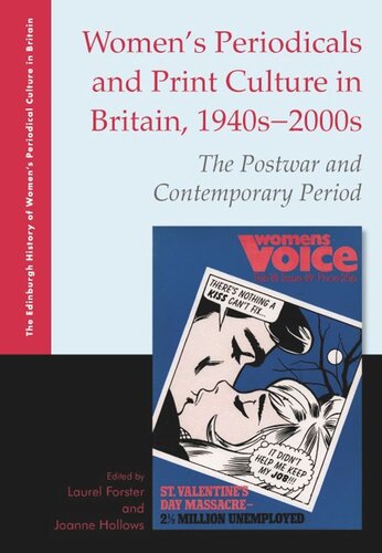 Women's Periodicals and Print Culture in Britain, 1940s-2000s: The Postwar and Contemporary Period (PDF/EPUB Version)