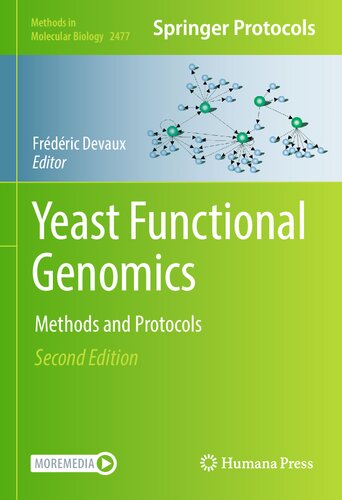 Yeast functional genomics : methods and protocols (PDF/EPUB Version)